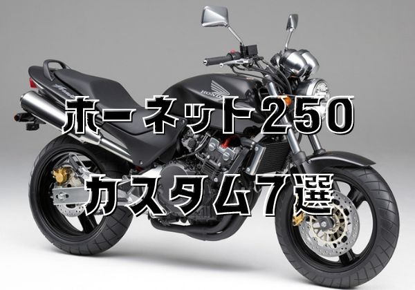 ホーネット250カスタム7選！最高のサウンドからドレスアップまで 