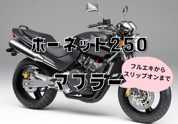 リアライズ ホンダ ホーネット250 Aria スラッシュTypeS マフラー