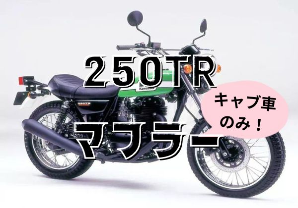 カワサキ250TR RSヨコタ ビューティーメガホンマフラー キャブ車用 